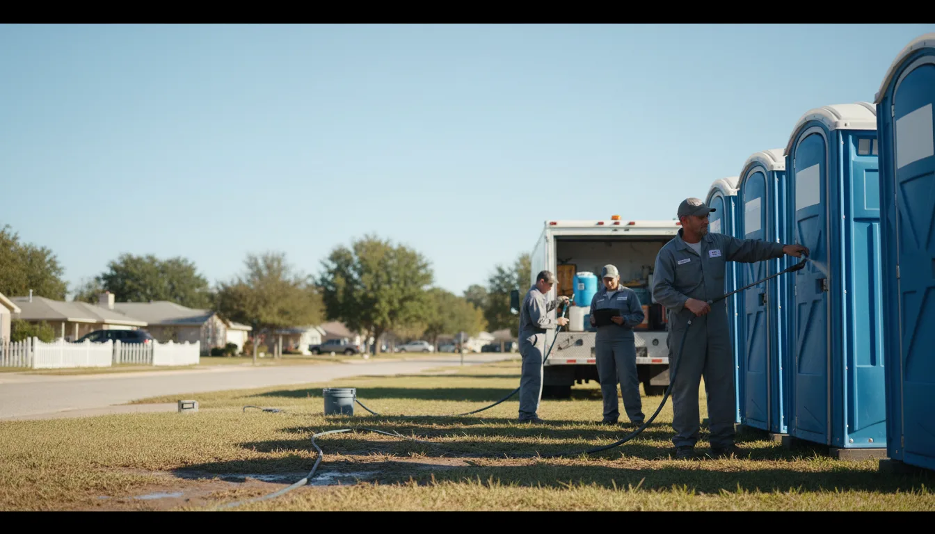 Long-Term Portable Toilet Rental in Shawnee, KS near me